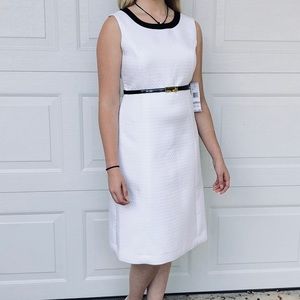 Glamorous Jones New York white dress with belt